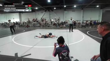 74 lbs Consi Of 4 - Luis Sanchez, Damaged Ear WC vs George Riggin, Lights WC