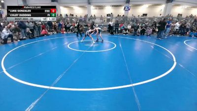 90 lbs Quarterfinal - Colby Dudding, Panhandle RTC vs Luke Gonzales, Randall Youth Wrestling Club