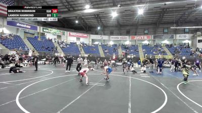 95 lbs 2nd Place - Wesley Martin, Elevate Wrestling Academy vs Brison Romero, Mile High WC