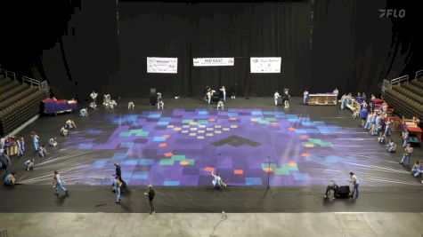 Greenfield Central HS "Greenfield IN" at 2025 WGI Perc/Winds Mideast Power Regional