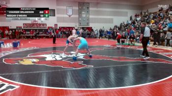 152 lbs Cons. Round 4 - Charger Erlandson, Adrian Area vs Keegan O`Meara, Tri-City United