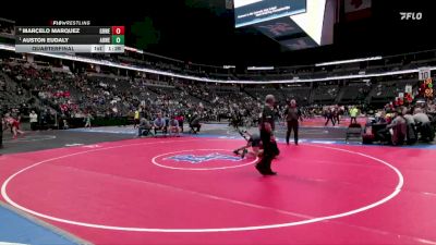 150-5A Quarterfinal - Auston Eudaly, Arvada West vs Marcelo Marquez, Greeley West