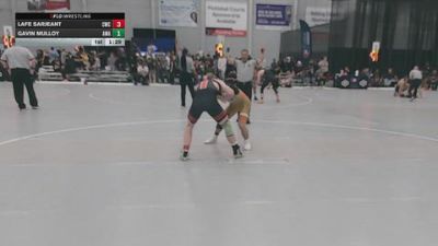 157 lbs Champ. Rd Of 128 - Gavin Mulloy, Askren Wrestling Academy vs Lafe Sarjeant, Chatfield Wrestling Club