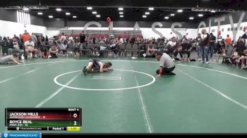 70 lbs Round 1 (8 Team) - Jackson Mills, Aggression Legionaries vs Royce Beal, POWA (CO)