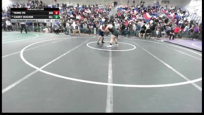 Boys 285 lbs Champ. Round 1 - Hung Vo, Silver Creek Boys vs Casey Huchim, Bellarmine&nbsp;Boys
