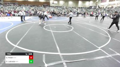 175 lbs 5th Place - Drake Polak, Raider WC vs Dominic Labrado, Sierra Sabers