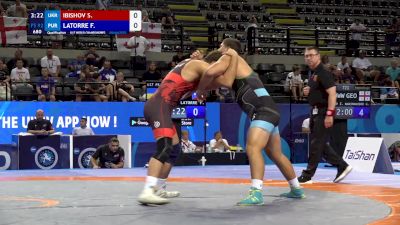 92 kg Qualif. - Samir Ibishov, Ukraine vs Franco Latorre, Puerto Rico