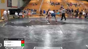 152 lbs Consolation - Carson Hedglin, Dallastown vs Gavin Leitzel, South Western