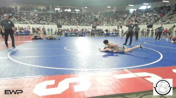 113 lbs Round Of 64 - Logan Chisum, MARLOW OUTLAWS JH vs Jonathan Gonzalez, Putnam City West