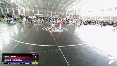 115 lbs Champ. Round 1 - Finley Korn, AZ vs Kailike Madolora, NV