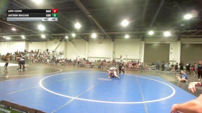62 lbs Quarterfinal - Levi Cook, Manu WC vs Jayden Macias, Gomez Brs Gr Ac
