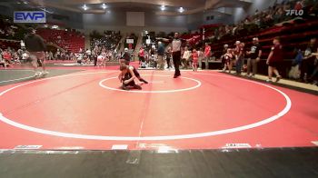 58 lbs Consolation - Adley Cunningham, Bartlesville Wrestling Club vs Luke Smith, Muskogee Rougher Youth Wrestling
