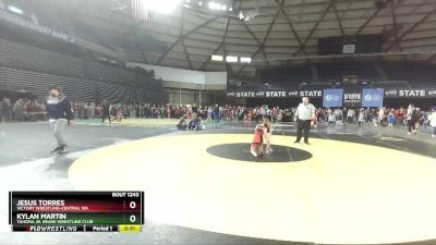 53 lbs Cons. Round 2 - Kylan Martin, Tahoma Jr. Bears Wrestling Club vs Jesus Torres, Victory Wrestling-Central WA