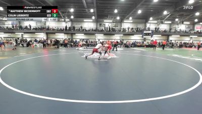 144 lbs Round Of 64 - Matthew McDERMOTT, Smithtown East vs Colin Liebertz, Ossining