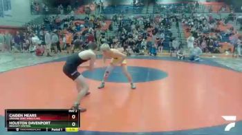 145 lbs Cons. Round 1 - Houston Davenport, Bradley Central vs Caiden Mears, Ground Zero Wrestling