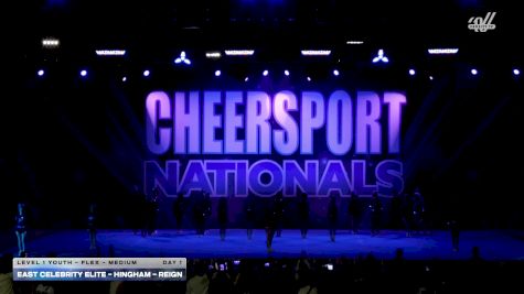East Celebrity Elite - Hingham - REIGN [2026 L1 Youth - Flex - Medium Day 1] 2026 CHEERSPORT National All Star Cheerleading Championship