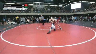 171 lbs Consolation - Levi Foust, New Florence vs Joshua Wasnieski, Coraopolis