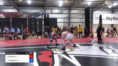 125 kg Consi Of 16 #2 - Levi Andrews, Boone RTC vs Zachary Delsanter, Pennsylvania RTC