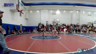 115 lbs Quarterfinal - Maggie Martinez, Davis Wrestling Club vs Presley Garrels, Newcastle Youth Wrestling