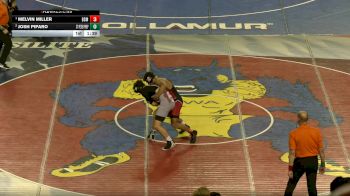 165 lbs 1st Place Match - Melvin Miller, Bishop McCort vs Josh Piparo, St Peter Prepatory