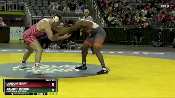 215 lbs Champ. Round 1 - Julante Hinton, Fort Wayne Northrop vs Landon Terry, Tell City