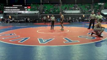 1A-4A 165 Champ. Round 1 - Peter Hildebrandt, St. John Paul II vs Jaden Richards, New Hope HS