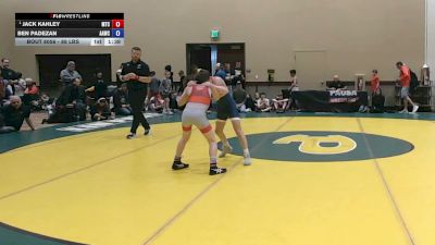 88 lbs Quarters - JACK KAHLEY, M2 Training Center vs Ben Padezan, All American Wrestling Club