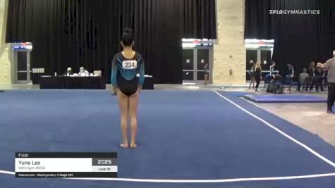 Yuna Lee - Floor, Hill's Gym #234 - 2021 USA Gymnastics Development Program National Championships