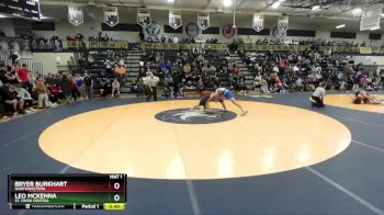 157 lbs Cons. Round 3 - Bryer Burkhart, Northwestern vs Leo McKenna, St. Croix Central