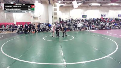 132 lbs Consi Of 8 #2 - Christian Hall, Montville/Plainfield vs Aki Bhabad, Avon