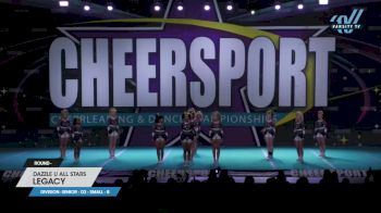 Dazzle U All Stars - Legacy [2023 L4 Senior - D2 - Small - B] 2023 CHEERSPORT National All Star Cheerleading Championship