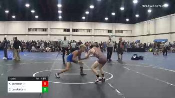 113 lbs Consolation - Kobi Johnson, CO vs Damon Landreth, NC