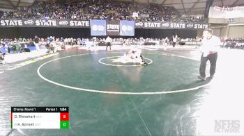 3A 157 lbs Champ. Round 1 - Keahi Bonsell, Central Kitsap vs Orion Rhinehart, Silas