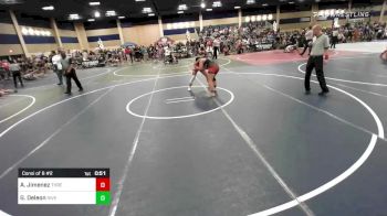 145 lbs Consi Of 8 #2 - Alexis Jimenez, Threshold WC vs Geneiveve Deleon, Riverside Rascals