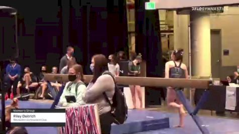 Riley Deitrich - Women's Group, Revolution Gymnastics Club - 2021 Women's Xcel Region 4 Championships