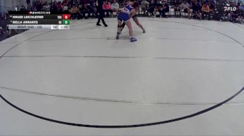 135 lbs Champ. Round 1 - Bella Arrants, GI Grapplers vs Kruze Leichleiter, Tekamah Herman Girls