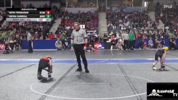 73 lbs Champ. Round 1 - Snyder Kurtz, Slyfox vs Layson Heckroth, Smoky Valley