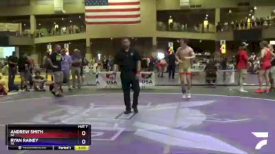 182 lbs Champ. Round 1 - Andrew Smith, NE vs Ryan Rainey, TX