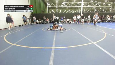 115 lbs Rr Rnd 2 - David Mwangaguhunga, Legion Wrestling NYC - HSC vs Trey Ortman, Apache Blue - HSC