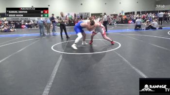 235 lbs Champ. Round 1 - Samuel Denton, Caney Valley vs Jesse Hixon, Gray County