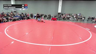 144 lbs Cole Speer, Ohio Scarlet FS vs Brody Bergeron, Minnesota Blue