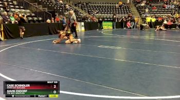 105 lbs Champ. Round 2 - Gavin Endorf, The Best Wrestler vs Case Schindler, David City Outlaws