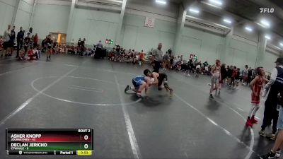 84 lbs Round 1 (6 Team) - Asher Knopp, JOURNEYMEN vs Declan Jericho, CTWHALE