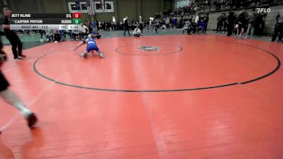 113 lbs Champ. Round 3 - Carter Pryor, Hillsboro vs Jett Kline, Stillwater