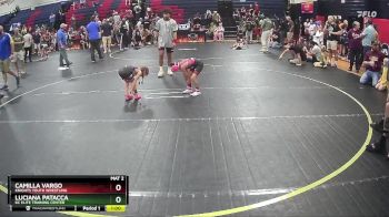 47 lbs Round 2 - Luciana Patacca, KC Elite Training Center vs Camilla Vargo, Knights Youth Wrestling