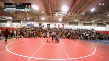 120 lbs Semifinal - Grace Kenna, Bedford vs Misel Medina, Manchester West