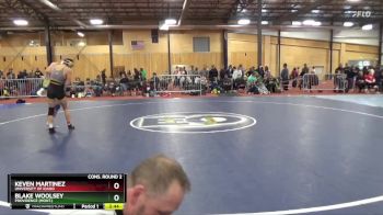 133 lbs Cons. Round 2 - Blake Woolsey, Providence (Mont.) vs Keven Martinez, University Of Idaho