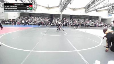 77-J lbs Round Of 16 - Dylan Overton, Baltimore Wrestling Club vs Vinvent Foster, N/A