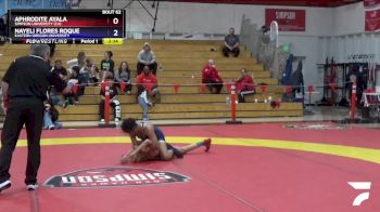 103 lbs 3rd Place Match - Nayeli Flores Roque, Eastern Oregon University vs Aphrodite Ayala, Simpson University (CA)
