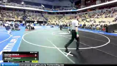 120 Class 2 lbs Cons. Round 3 - Easton Demilia, Blair Oaks vs Bryant Schwent, Ste. Genevieve